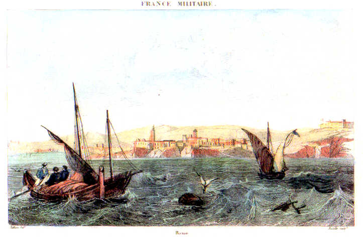 Gravure envoy�e par M. Bonocori