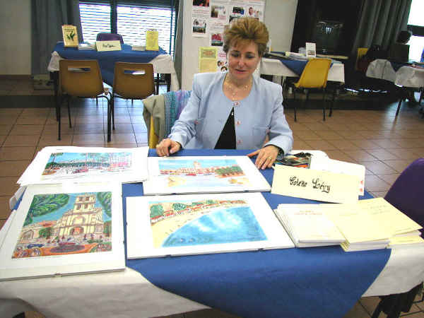 Mme Colette L�vy Peintre, Ecrivain